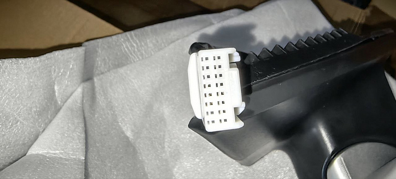 Зеркало левое GEELY COOLRAY 6 контактов черное