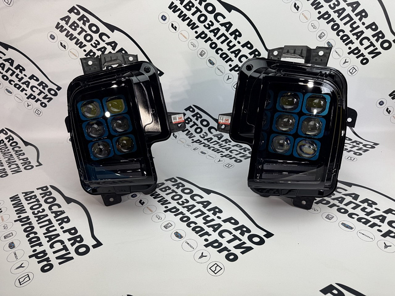 LED Фары для LIXIANG L9 L8 Ultra / Max Комплект 2шт. Фишка овальная, 18 контактов. 2 линз.
