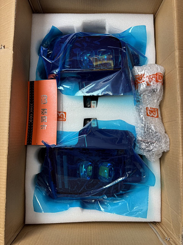 LED Фары для LIXIANG L9 L8 Ultra / Max Комплект 2шт. Фишка овальная, 18 контактов. 2 линз.
