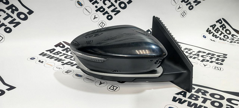 Зеркало правое GEELY COOLRAY 6 контактов черное